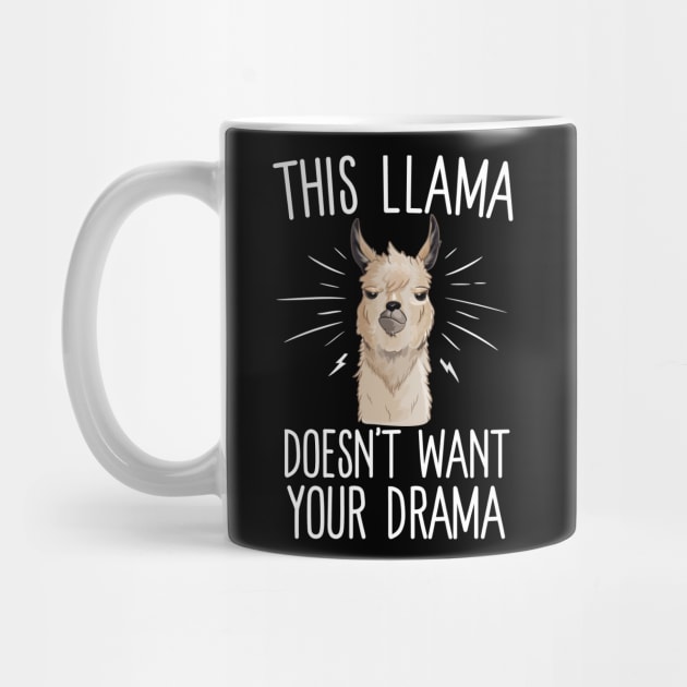 This Llama Doesn't Want Your Drama by Eugenex